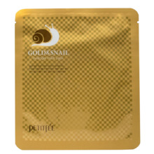 Hüdrogeel näomask kuld- ja teolima ekstraktiga Petitfee Gold & Snail, 30 g