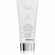 Puhastav näomask musta vetika ja rohelise teega Apis Acne-Stop, 200 ml