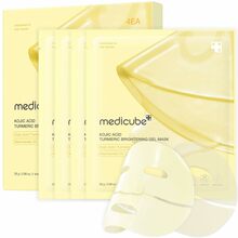 Näo geelmask Medicube Kojic Acid Turmeric Brightening Gel Mask, 4 x 28 g