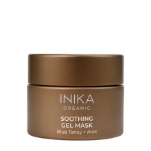 Rahustav geelmask näole Inika Organic, 50 ml