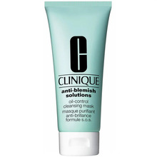 Puhastav näomask rasusele ja kombineeritud nahale Clinique Anti-Blemish Solutions Oil-Control Cleansing Mask, 100 ml