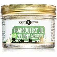 Näomask Purity Vision French Green Clay, savi, kombineeritud ja rasusele nahale, 150 g