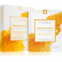 Lakkmask Foreo Manuka Honey, niisutav ja elustav, 3 x 20 ml