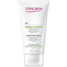 Puhastav näomask rasusele ja segatüüpi nahale Topicrem AC Purifying Mask, 50 ml
