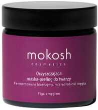 Puhastav kooriv näomask aktiivsöega Mokosh Fig, 60 ml