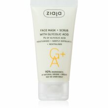 Kooriv näomask glükoolhappega Ziaja Face Mask, 55 ml