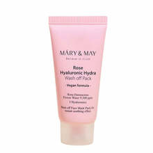 Näomask Mary & May Rose Hyaluronic Hydra Wash Off Pack, niisutav, 30 g