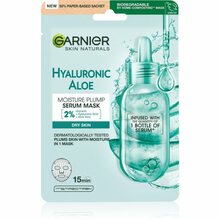 Niisutav näomask hüaluroonhappe ja aaloega Garnier Skin Naturals Hyaluronic Aloe, 28 g
