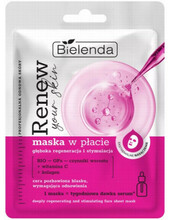 Lehtmask Bielenda Renew Your Skin, noorendav ja taastav, 18 g