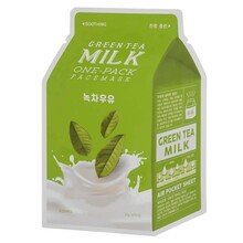 Näomask rohelise tee ekstraktiga A'pieu Green Tea Milk One-Pack, 21 g