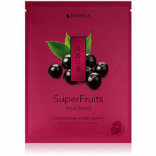 Lehtmask Korika Superfruits Acai Berry, energiat andev, 25 g
