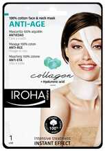Näo- ja kaelamask kollageeni ja hüalurooniga Iroha Face and Neck Mask Collagen, 30 ml