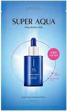Niisutav näomask Missha Super Aqua Ampoule Mask hüaluroonhappega, 28 g