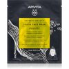 Pinguldav kangasmask mastiksiõliga Apivita Express Beauty, 15 ml
