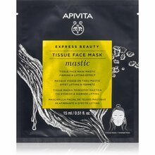 Pinguldav kangasmask mastiksiõliga Apivita Express Beauty, 15 ml