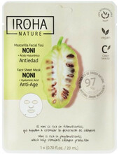 Pinguldav näomask noni vilja ja hüaluroonhappega Iroha, 20 ml