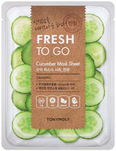 Näomask kurgiekstraktiga Tonymoly Fresh To Go Cucumber Mask Sheet, 20 g