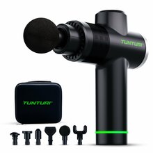 Massaažipüstol Tunturi MG40 Massage Gun, 15 W, must