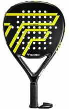 Padelireket Tecnifibre Wall Breaker 360, must/kollane