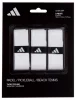 Overgripid Adidas White, 3 tk
