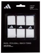 Overgripid Adidas White, 3 tk