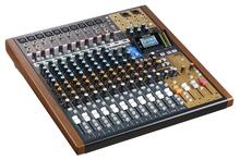 Helimikser Tascam Model 16 must/kuldne/puit