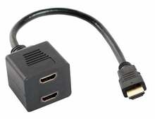 Videoljaotur Lanberg AD-0019-BK, must