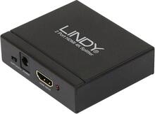 Videosignaali jagaja Lindy 38158, HDMI 2 porti