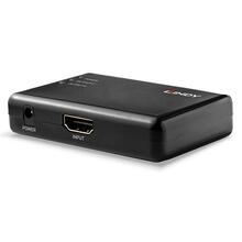 Lindy 38357 HDMI 2-porti videojaotur, must