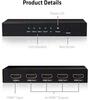 Videosignaali jagaja Club 3D CSV-1380, HDMI 4 porti, UHD 4K60Hz