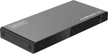 Videolüliti Digitus DS-55337, HDMI 1x4, must, 4K