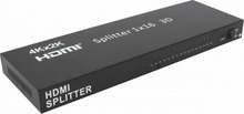 HDMI jagaja Sbox HDMI-16, HDMI 1x16, HDMI 1.4, must