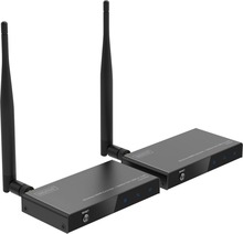 Juhtmevaba HDMI pikendus- ja jagamisseade Digitus DS-55346, 1x4, 100 m, must