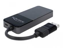 Videosignaali jagaja Delock 87737, DisplayPort 1.4, 1x sisend, 3x väljund, must, 30 cm
