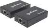 HDMI pikenduskomplekt Manhattan 207959, 1080p, Cat6, kuni 120m, must