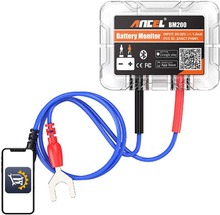Akutester Ancel BM200 Bluetooth, 6-20V DC