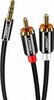 Juhe Ugreen 3.5 mm Male, RCA x 2 Male, 1.5 m, must