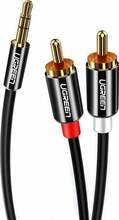 Juhe Ugreen 3.5 mm Male, RCA x 2 Male, 1.5 m, must