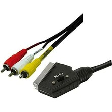 Kaabel EDM 3 x RCA - SCART, 1,5 m