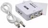 Adapter Roger RCA to HDMI, valge