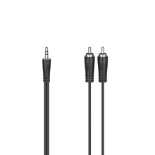 Kaabel Hama 3,5 mm jack - 2 RCA, 1,5 m