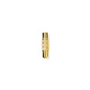 Heliadapter Nedis CABW24950AT, RCA emane, kullatud, metall