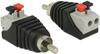 Adapter Delock RCA - 2-Pin-Terminalblock, must