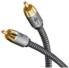 Audio kaabel Goobay Gogobay Plus Mono-Cinchkabel, 5,0 m