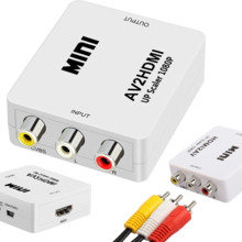 Video signaali muundur Fusion Accessories RCA - HDMI, valge