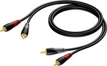 Audio kaabel Procab CLA800/0,5, 0,5 m, must