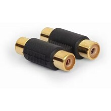 Adapter Gembird A-2RCAFF-01, 2 x RCA emane, must