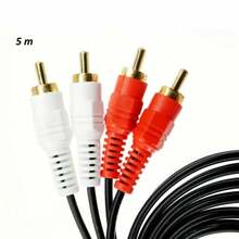 Helikaabel Riff RF003, 2x RCA kuni 2x RCA, 5 m