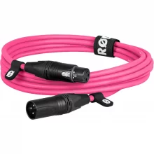 Kaabel Rode XLR3M-P, 3 m, roosa