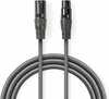 Kaabel Nedis COTH15012GY50, XLR, 5 m, hall